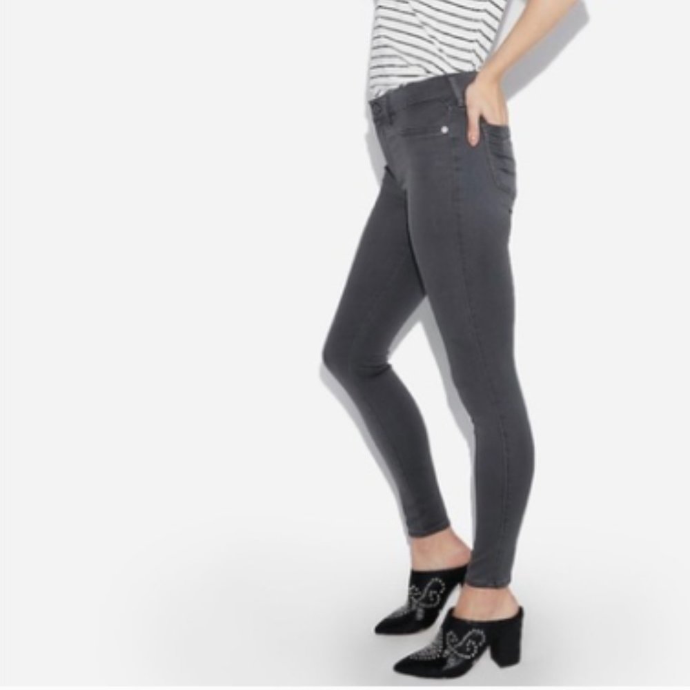 Express Gray Extreme Stretch Midrise Legging